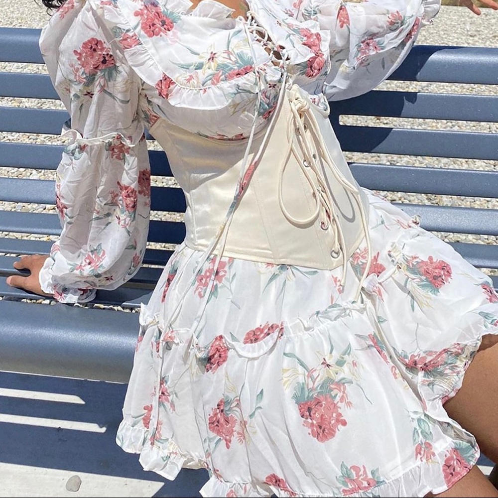 Always You And I Floral Mini Dress FashionNova